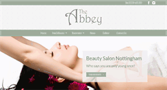 Desktop Screenshot of abbeysalon.com